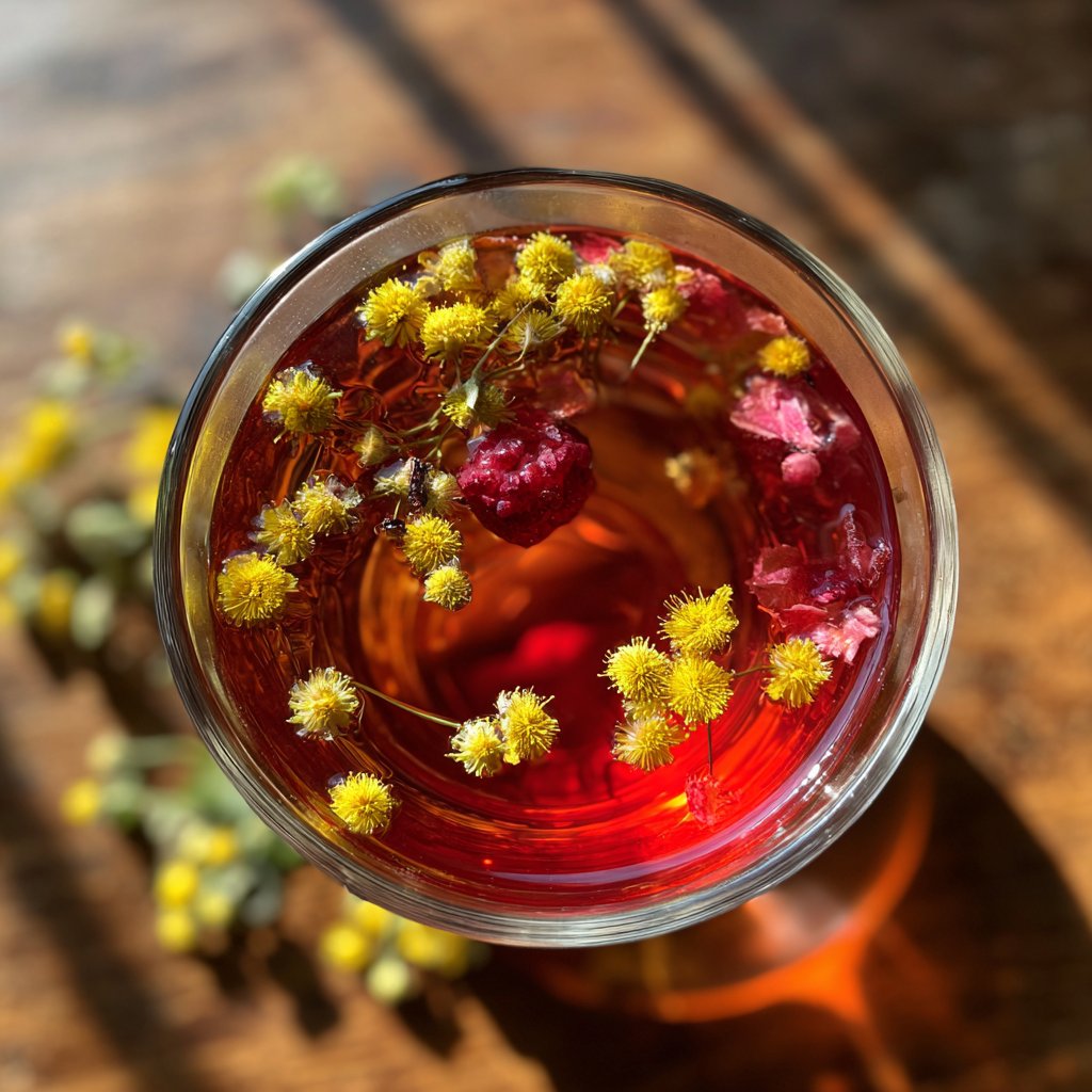 Dandelion and Berry Tea
