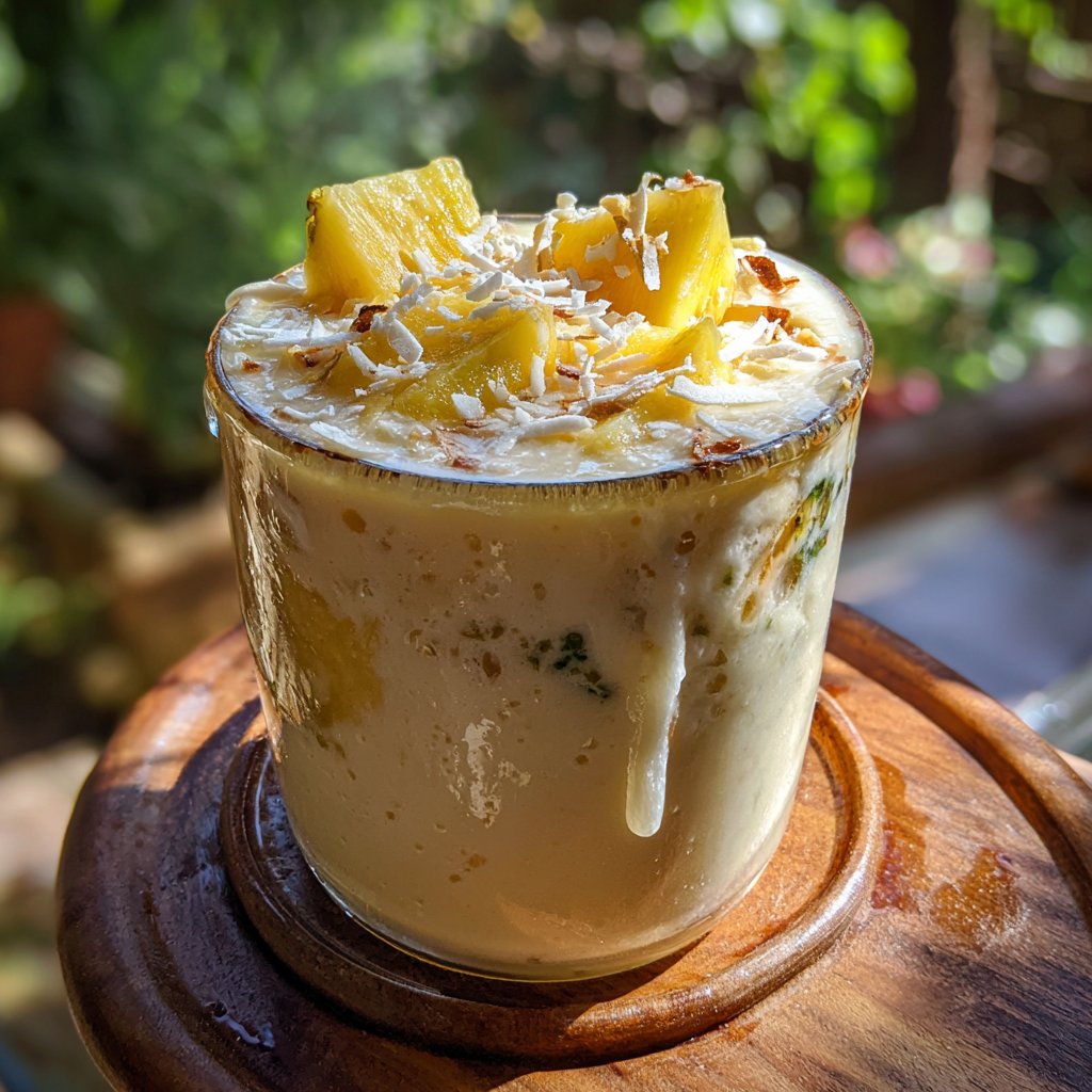 Pineapple Coconut Smoothie