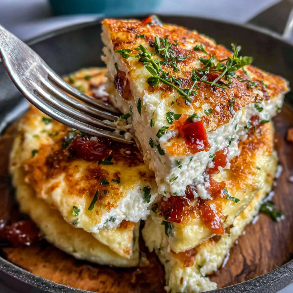 Cottage Cheese Omelet Fold
