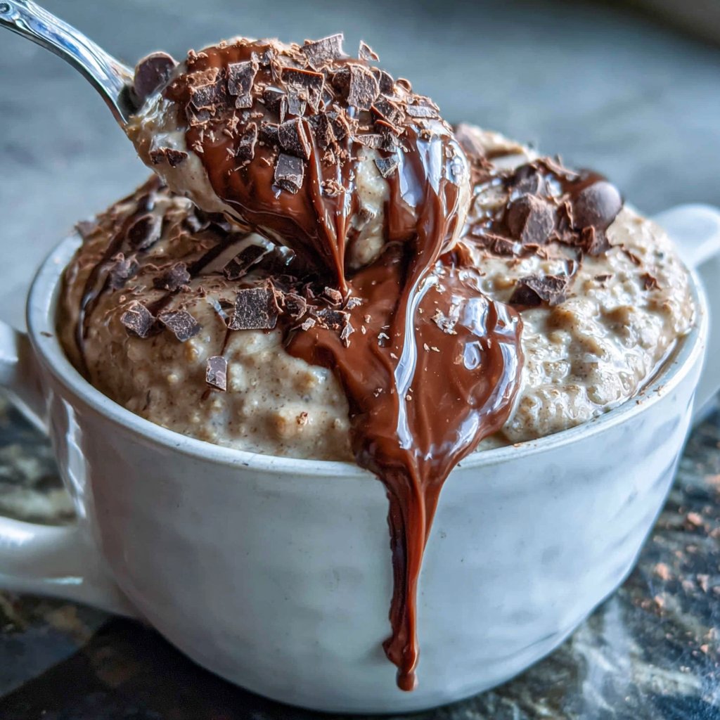 Mocha Protein Overnight Oats